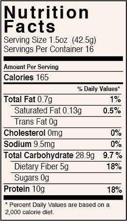 Brown Rice & Lentil Protein Mix 24 oz