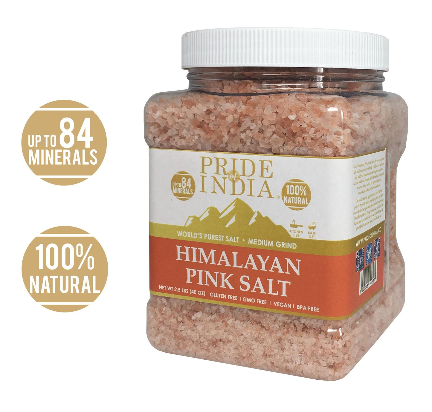 Himalayan Pink Salt Medium Grind