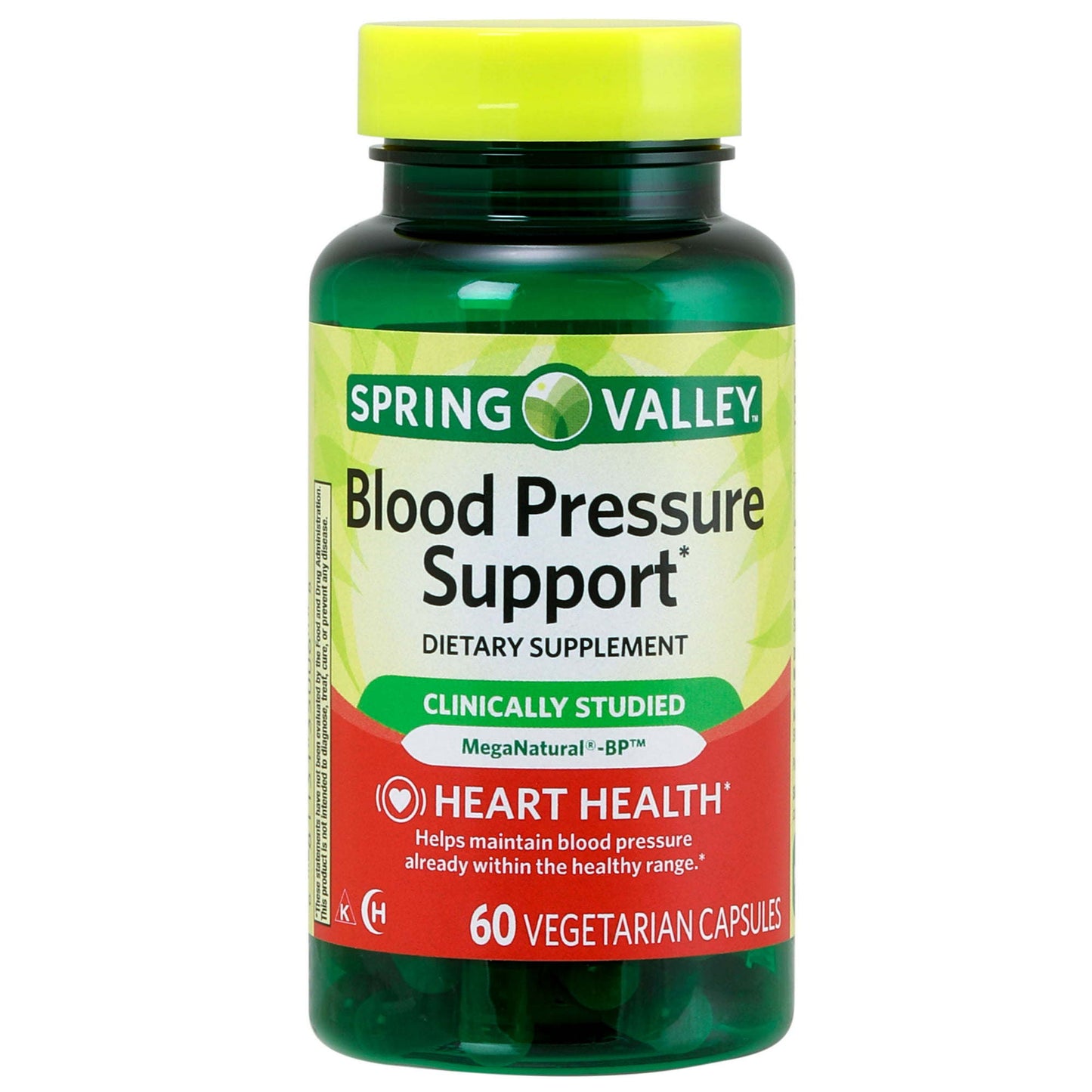Spring Valley Blood Pressure Support;  60 Vegetarian Capsules