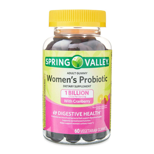 Spring Valley Women's Probiotic Vegetarian Gummy Supplement;  60 Count