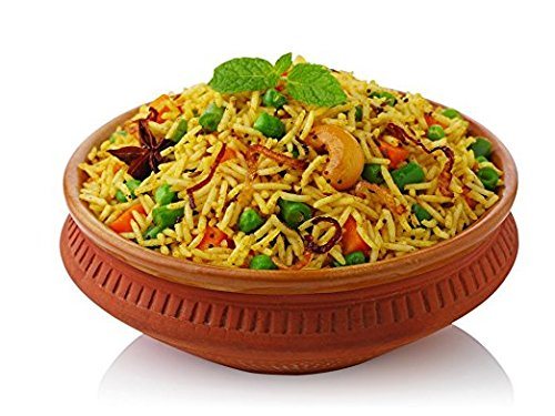 Pride Of India - Indian Brown Basmati Rice & Lentil Kitchari Mix - Protein Superfood, 3 Pound Jar